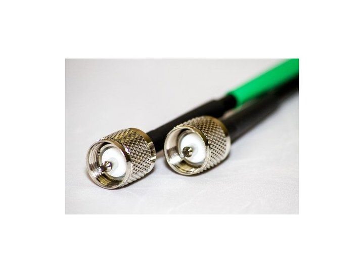 RG-8X coax, 50 ft with PL-259s